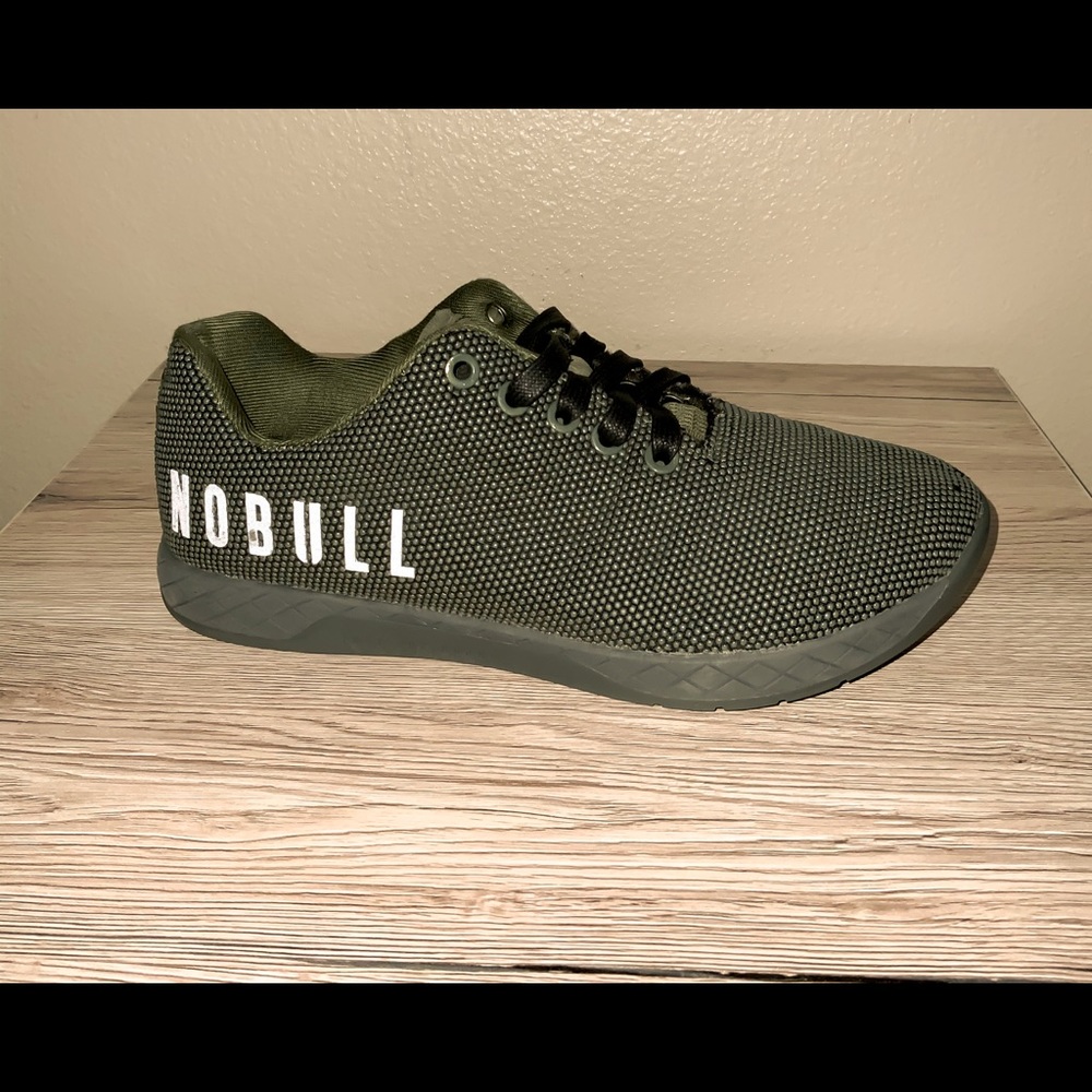 NoBull army green trainers